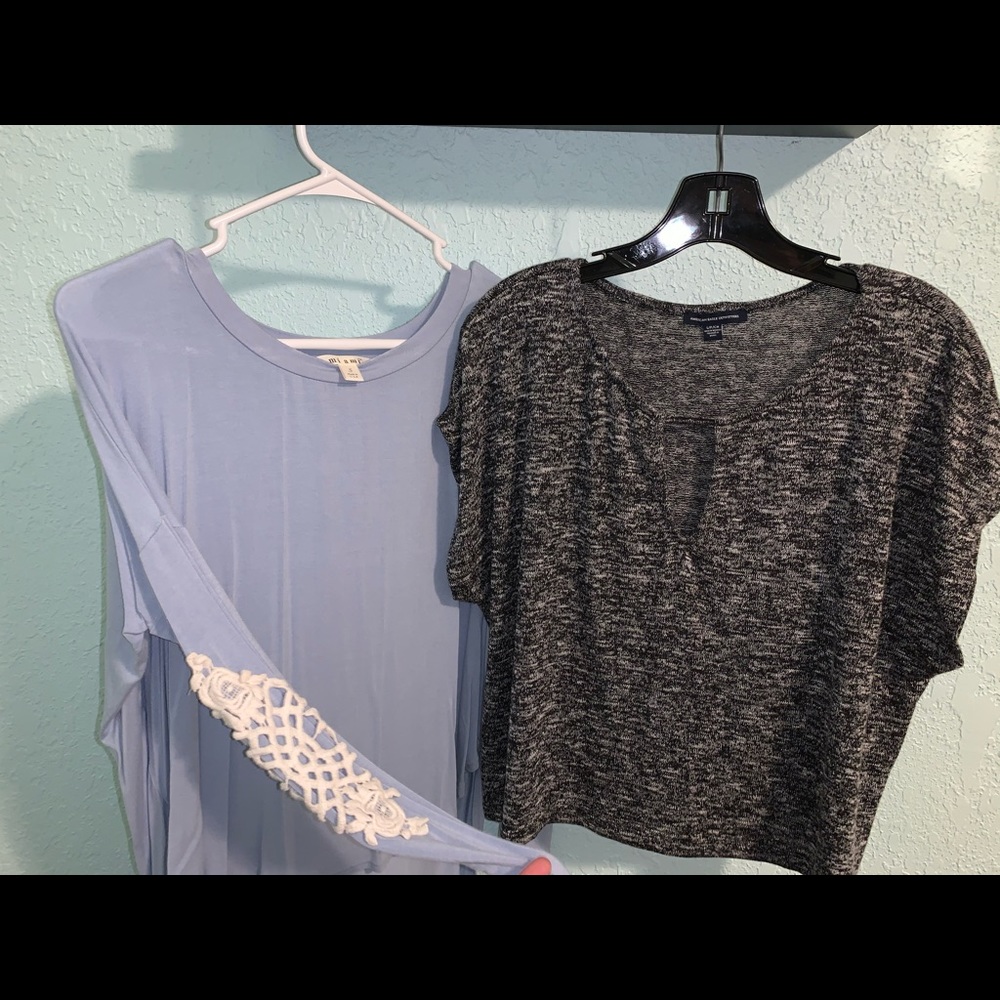 BUNDLE OF 2 tops (American Eagle and Francescas)
